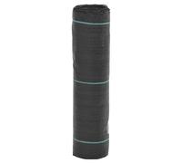 Homgoday Membrana para malezas PP Negra 0,5x50 m Malla Antihierbas, Tela Geotextil para Control de Maleza