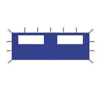 Homgoday Pared Lateral de cenador con Ventanas Azul 6x2 m Carpa de jardín Carpa de Fiesta Cenador Jardín Pabellón Pérgola Carpa Carpa de jardín Carpa de Fiesta Cenador Jardín Pabellón Pérgola Carpa