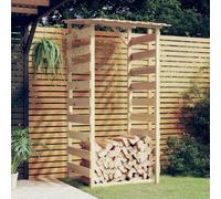 Homgoday Pérgola con Techo Madera de Pino impregnada 100x90x200 cm Carpa de jardín Carpa de Fiesta Cenador Jardín Pabellón Pérgola Carpa