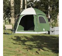 Homgoday Tienda de campaña Familiar Igloo 6 Personas Impermeable Verde Tienda de campaña Ligera Tienda de Playa Tiendas Camping