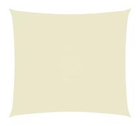 Homgoday Toldo de Vela Rectangular Tela Oxford Color Crema 2x3 m Impermeable a Prueba de Viento protección UV para Patio,Jardín, Exteriores, Terraza