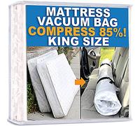 Homie Bolsa de vacío para colchón, Bolsa sellable para colchones de Espuma viscoelástica o con resortes internos, compresión y Almacenamiento para mudanzas y devoluciones (King)
