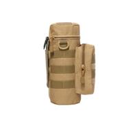 Homieco Bolsa para Botella de Agua Bolsa para táctico MOLLE Militar Senderismo Camping Viajes Deportes
