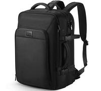 HOMIEE Mochila Viaje Mochila Cabina 55x40x20 50L Extensible Mochila Para Portátil 15.6 17.3 Pulgadas Equipaje de Mano Impermeable Bolsa para Negocio Trabajo Viaje Escolares Hombre Mujer