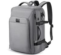 HOMIEE Mochila Viaje Mochila Cabina 55x40x20 50L Extensible Mochila Para Portátil 15.6 17.3 Pulgadas Equipaje de Mano Impermeable Bolsa para Negocio Trabajo Viaje Escolares Hombre Mujer