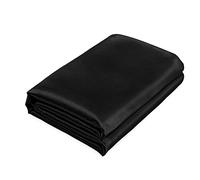 Homiest Sábana encimera de satén Color Negro, para colchón King, ultrasuave, se Vende por Separado