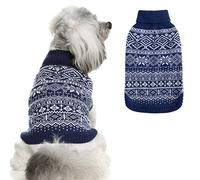 HOMIMP Suéter para Perro con Rombos - Suéter cálido de Invierno para Cachorros, Abrigo Suave, suéter Feo para Perros pequeños, medianos y Grandes, Ropa para Mascotas niño y niña