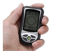 Hominas Barómetro digital GPS 8 en 1 multifunción Camping GPS pantalla LCD pantalla digital para senderismo al aire libre