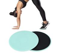 Hominas Core Sliders de Ejercicio, 2Pcs Ejercicio Deslizante Disco Dual Side Ejercicio Core Gliders Discos Deslizantes para Abdominales Ejercicios en el Hogar