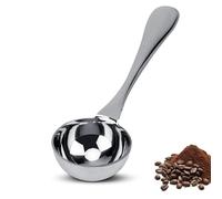Hominas Cuchara Medidora Para Condimentos De Café De 15 Ml, Dosificador Cafe Molido Tablespoon Scoop De Acero Inoxidable De Mango Largo Para Granos De Café O Té