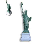 Hominas Estatua de la Libertad Modelo 26 cm Cobre Figura de Nueva York Americana Recuerdos Interior Decoración Figura Nueva