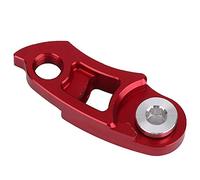 Hominas Gancho De Desviador De Bicicletas, Percha De Desviador Trasero Extensor Patilla Cambio Trasero para Carretera De Montaña (Rojo)