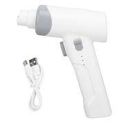 Hominas Molinillo de uñas para Mascotas, Velocidad Ajustable, Recargable por USB, sin Dolor, para el Cuidado de Las Patas, cortauñas eléctrico para Gatos, Molinillo automático de Garras (Blanca)