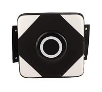 Hominas PU Wall Punch Boxing Bag Focus Target Wall Fighting Pad Bolsa de Entrenamiento para Sanda Taekwondo (Negro Blanco)