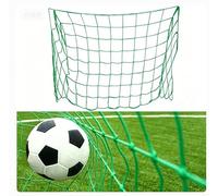 Hominas Red para portería de fútbol, 3,2 × 2,1 m, repuesto deportivo, fibra de polipropileno, resistente a la intemperie, accesorio para 5 fútbol, práctica de entrenamiento para porterías de fútbol en