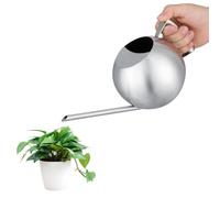 Hominas Regadera Plantas Pequeña, Regadera para Plantas 1 Litro De Interior con Pico Largo De Acero Inoxidable para Bonsái, Flores De Jardín