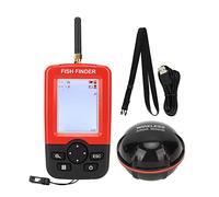 Hominas Sonar Fish Finder Pantalla LCD portátil para Pesca en Hielo en el océano, Lago y río