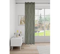 Homing Cortina con Ojales, Aspecto de Choque, Moderno, Decorativo, Antracita