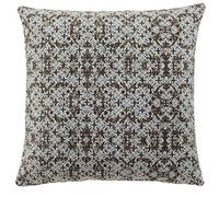 Homing Kissenhülle braun gewebt (1 Stück) 45x45 cm dekorativer Kissenbezug 5351-01