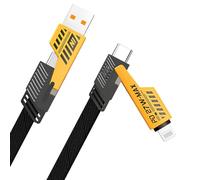 Homirty 4 En 1 Multi Cable De Carga Rapida,1M/3.28Ft,USB A/USB C A Tipo C 65w/Pd 27w,Cable Cargador Movil,Cable USB Carga Rapida, Compatible Con Huawei Android Ipad