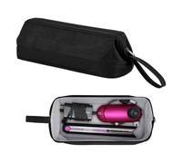 Homirty Bolsa de Almacenamiento de Viaje Compatible con Dyson Airwrap Styler, Shark Flexstyle Air Styling y Sistema de Secado, Organizador portátil para Airwrap Styler y Accesorios, Negro