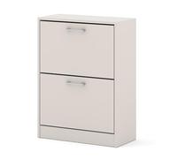 Homlando Armario zapatero IGA de cachemira mate estrecho 60 x 81 x 28 cm para pasillo, entrada, armario, zapatero, ahorro de espacio, almacenamiento cerrado, placa laminada de 16 mm