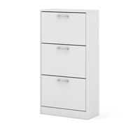 Homlando Zapatero ADA blanco mate estrecho 60 x 116 x 28 cm pasillo vestíbulo vestíbulo armario zapatero ahorro de espacio almacenamiento de zapatos para pasillos estrechos placa laminada 16 mm