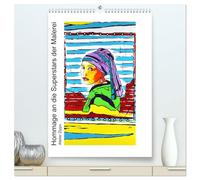 Hommage an die Superstars der Malerei - Atelier Zippo (hochwertiger Premium Wandkalender 2026 DIN A2 hoch), Kunstdruck in Hochglanz: Neuinterpretationen großer Kunstwerke 2025