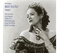 Hommage ?? Bid?? Saya??, Vol. 4 by Bidu Sayao (2010-09-28)