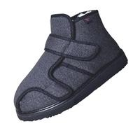 Homme Chaussures diabétiques pour Hommes,Scarpa Donna con Hook & Loop Scarpe Ginnastica a Strappo per diabetici Chiusura in Memory Foam Sandaliblue-44