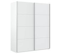 HOMN LIVING Armario ropero Aline 2 Puertas correderas Color Blanco, 150 cm (Ancho) 60 cm (Profundo) 200 cm (Altura)