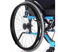 Homnova Cubiertas De Aro para Silla De Ruedas, Aro De Empuje para Silla De Ruedas De Silicona De 24 Pulgadas, Cubiertas De Aro Antideslizantes Resistentes Al Desgaste,001,22in