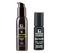 Homo Naturals Crema Antiarrugas + Contorno de Ojos Roll-On - Cuidado Facial para Hombres - Pack Regalo Cosmetica Masculina - Regalos para Hombre - Tratamiento 100% Natural & BIO