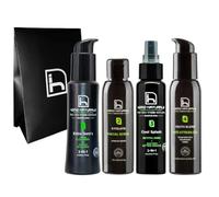 Homo Naturals Kit Tratamiento Facial 4 Pasos - Pack Regalo Hombres - Kit de Cuidado Facial Hombres - Cosmetica Masculina - Regalos para Hombre - Tratamiento Facial 100% Natural & BIO
