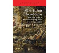 Homo Necans: interpretaciones de ritos sacrificiales y mitos de la Antigua Grecia: 280 (Acantilado)