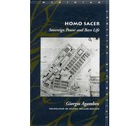 Homo Sacer: Sovereign Power and Bare Life (Meridian: Crossing Aesthetics)