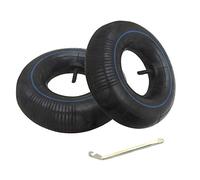 Homo Trends 2 Piezas Tubos Interiores 3.50-8 Válvula Recta de Carretilla con Palanca de neumáticos para Carretilla Sack Truck Sack Ruedas de Carretilla