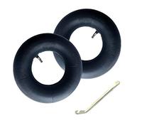 Homo Trends 2 Piezas Tubos Interiores de Carretilla 4.10/3.50-4 con Palanca de neumáticos para Carretilla Sack Truck Sack Barrow Wheels