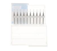 HOMOBABE 10 Piezas Kit de Brocas de Acero Tungsteno para Limpieza de Boquilla de Impresora Accesorios para Extrusora Duraderas y Precisas para Circuitos y Metalurgia Color Color Aleatorio