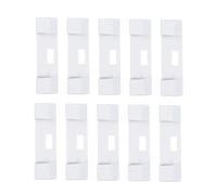HOMOBABE 10 Piezas Pestañas de Reparación para Estores Juego Clips Metálicos para Reemplazo de Listones de Ventana Fáciles de Instalar y