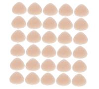HOMOBABE 100 Piezas Narices de Seguridad de Felpa para Muñecos de Peluche Accesorio de Nariz Triangular Arandela para Manualidades DIY de Amigurumi y Juguetes de Crochet