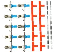 HOMOBABE 10piezas Dispensador De Agua para Conejos Comedero Automático Diseño De y Fuente De Agua para Bebedero De Conejos