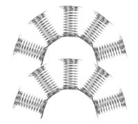 HOMOBABE 12 Piezas Bases Adhesivas de Muelle Espiral para Muñecas Accesorios DIY para Juguetes Oscilantes con Efecto de Movimiento para Decoración y Manualidades Creativas