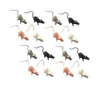 HOMOBABE 16 Piezas Falsos de Plástico para Decoraciones de Halloween Mini Simulados para Jardín y Fiestas para Interior y Exterior