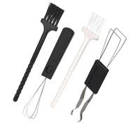 HOMOBABE 1Juego Cepillo de Limpieza para Computadora con Extractor de Teclas Kit Multifuncional Antiestático Removedor de Polvo Portátil para Tabletas