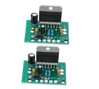 HOMOBABE 2 Juegos Placa Amplificadora de Audio Digital Tda7297 12v 15w 15w para Altavoces Domésticos Ruido y Kit Electrónico de Soldadura para Aprendizaje DIY