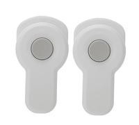HOMOBABE 2 piezas Cerradura de Seguridad para Horno Infantil con Diseño Autoadhesivo Bloqueo Eficaz para Prevención de Accidentes el de Usar para Adultos