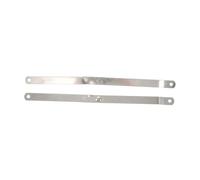 HOMOBABE 2 Piezas Conector Mecanismo Plegable Escritorio de Acero de Mesa para Inoxidable de Varilla Extraíble y Estructura Giratoria, Resistente Deformación, Adecuado para Estudios y