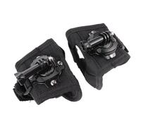 HOMOBABE 2 Piezas, Material Compatible con Gopro de Muñeca Giratoria 360 Soporte Ajustable para Cámara Deportiva Tipo Guante para Ciclismo, Surf y Buceo