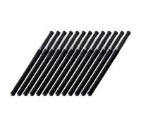 HOMOBABE 20 Piezas Bolígrafo de Gel Negro, Bolígrafo de Gel para Escribir, Plástico, Ligero y Portátil, para Escribir en Tarjetas de Bendición y Marcar Cosas Importantes